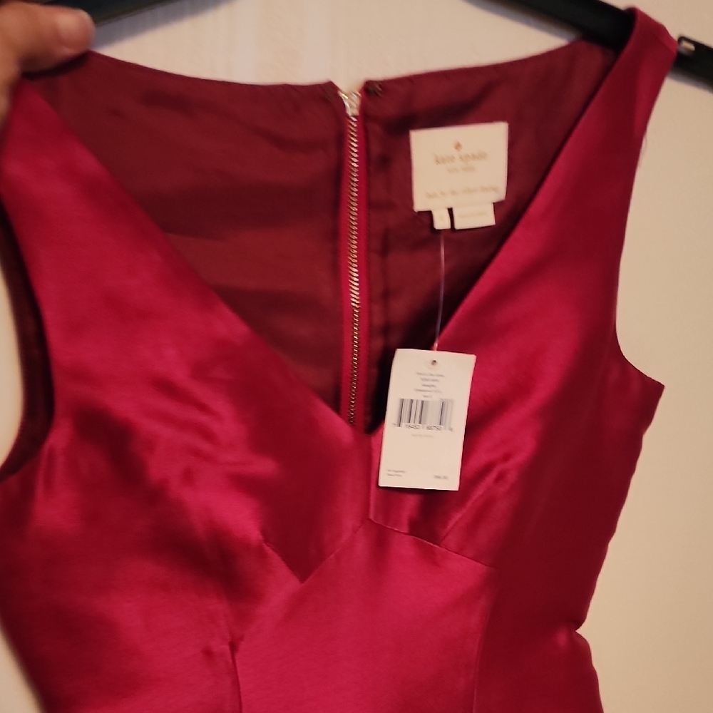 Kate Spade Red V-Neck Sheath Dress for Prom